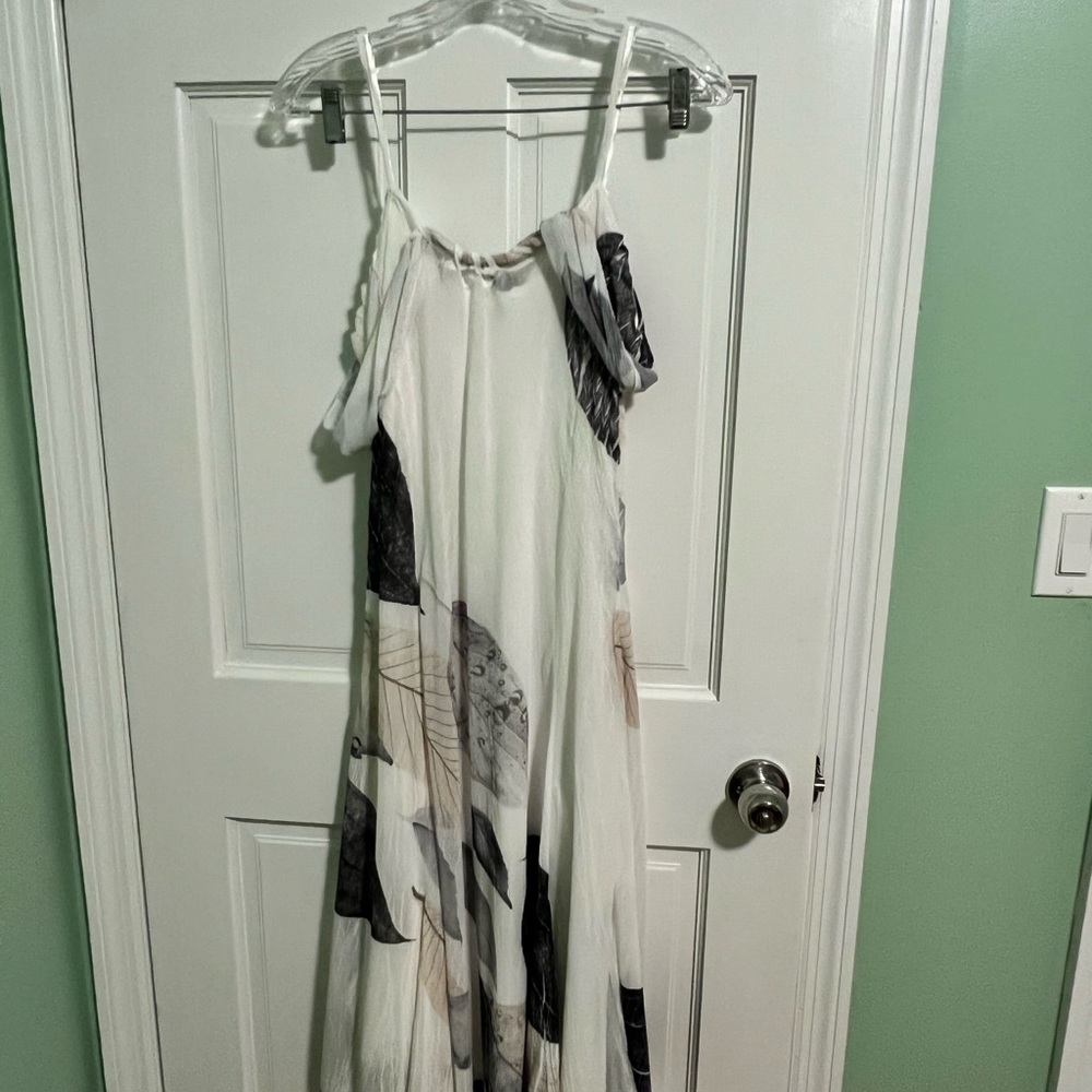 Komarov printed dress, size L
